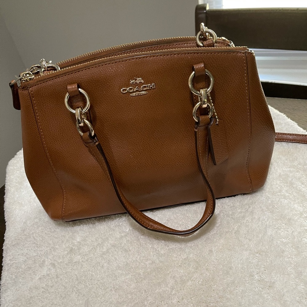 Brown Coach Crossbody/tote Bag
